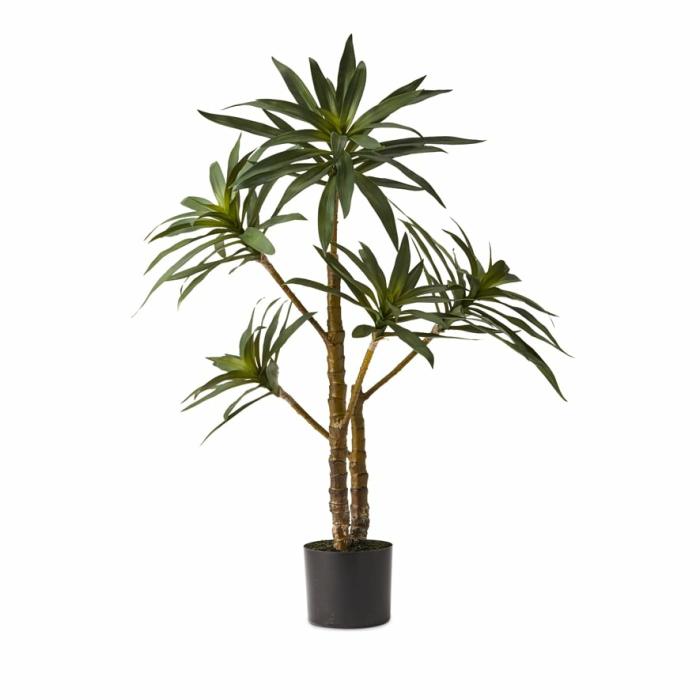 Artificial Plants, Flowers & Stems |  Evergreen 5 Stem Yucca Plant 90Cm Artificial Plants, Flowers & Stems Artificial Plants, Flowers & Stems