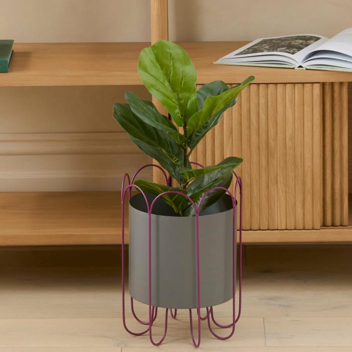 Artificial Plants, Flowers & Stems |  Fiddle Fig Potted Plant 50Cm Artificial Plants, Flowers & Stems Artificial Plants, Flowers & Stems