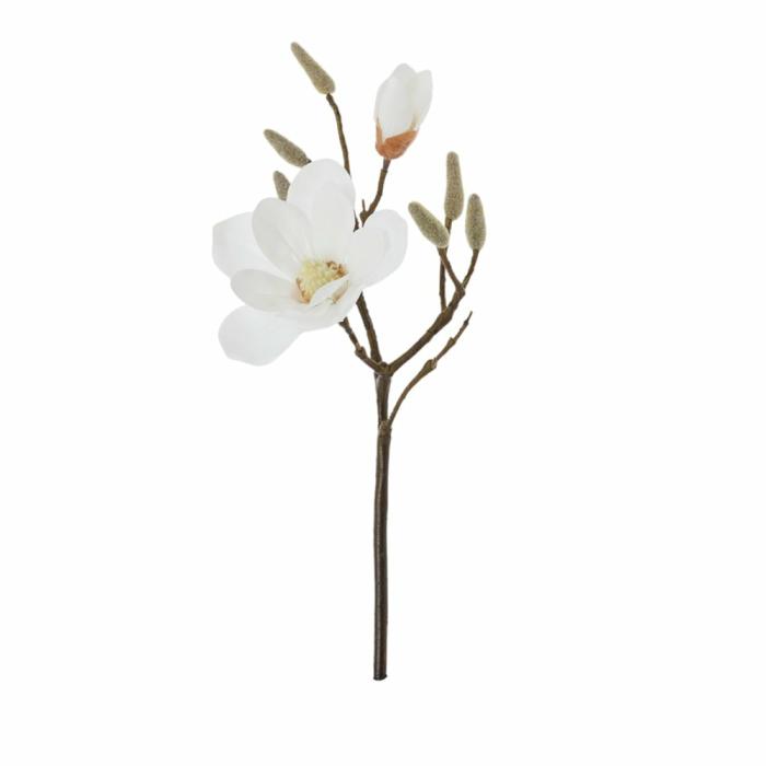 Artificial Plants, Flowers & Stems |  Magnolia White Short Stem Artificial Plants, Flowers & Stems Artificial Plants, Flowers & Stems