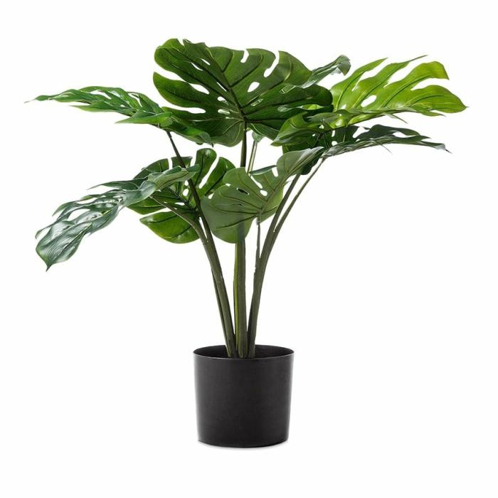 Artificial Plants, Flowers & Stems |  Monstera 1 Bunch Potted Plant 60Cm Artificial Plants, Flowers & Stems Artificial Plants, Flowers & Stems