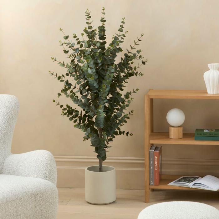 Artificial Plants, Flowers & Stems |  Potted Silver Green Eucalyptus 155Cm Artificial Plants, Flowers & Stems Artificial Plants, Flowers & Stems