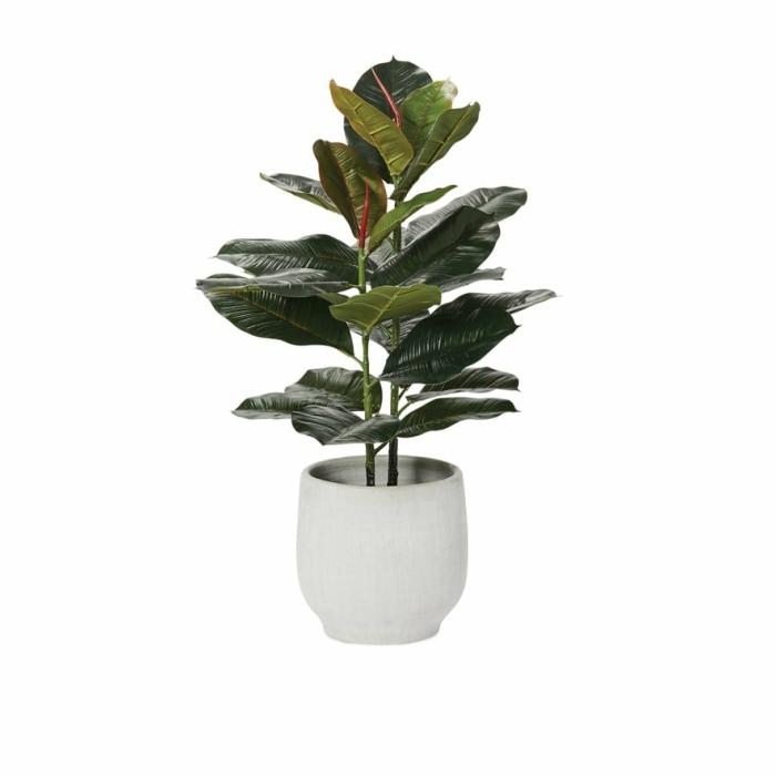 Artificial Plants, Flowers & Stems |  Rubber Fig Potted Plant 65Cm Artificial Plants, Flowers & Stems Artificial Plants, Flowers & Stems