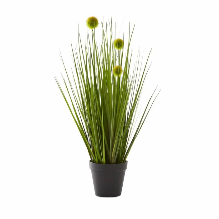 Artificial Plants, Flowers & Stems |  Summer Green Pom Pom Grass Artificial Plants, Flowers & Stems Artificial Plants, Flowers & Stems