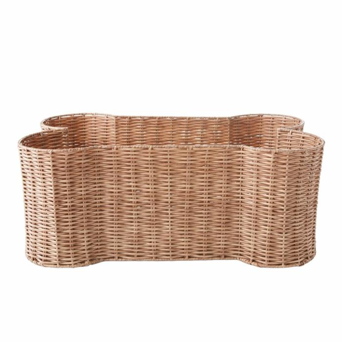 Baskets |  Animalia Natural Bone Large Basket Baskets Baskets