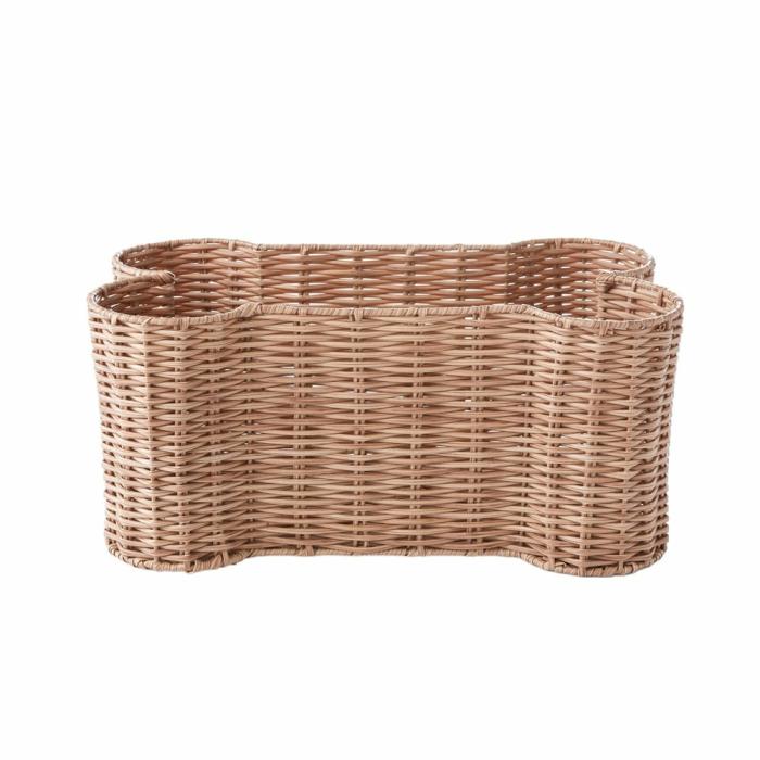 Baskets |  Animalia Natural Bone Small Basket Baskets Baskets