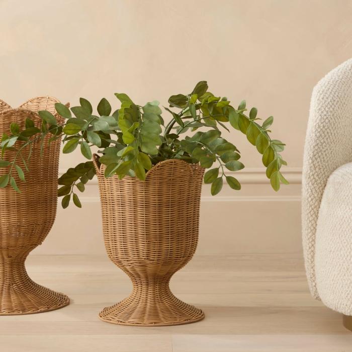 Baskets |  Marigold Natural Small Urn Basket Baskets Baskets