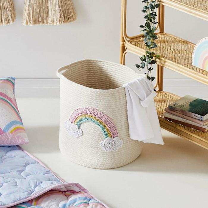 Baskets & Storage |  Large Rainbow Multi Basket Baskets & Storage Baskets & Storage