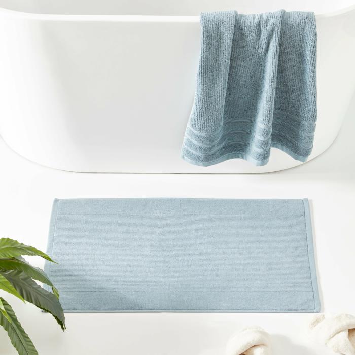 Bath Mats & Bath Runners |  Flinders Sea Blue Bath Mat Bath Mats & Bath Runners Bath Mats & Bath Runners