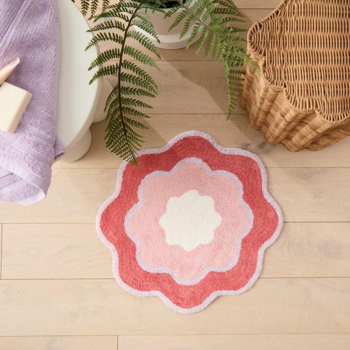 Bath Mats & Bath Runners |  Iris Strawberry Multi Bath Mat Bath Mats & Bath Runners Bath Mats & Bath Runners