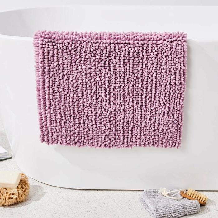 Bath Mats & Bath Runners |  Microplush Violet Bobble Bath Mat Bath Mats & Bath Runners Bath Mats & Bath Runners