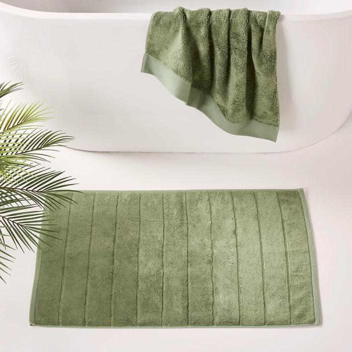 Bath Mats & Bath Runners |  Navara Solid Pine Bamboo Cotton Bath Mat Bath Mats & Bath Runners Bath Mats & Bath Runners