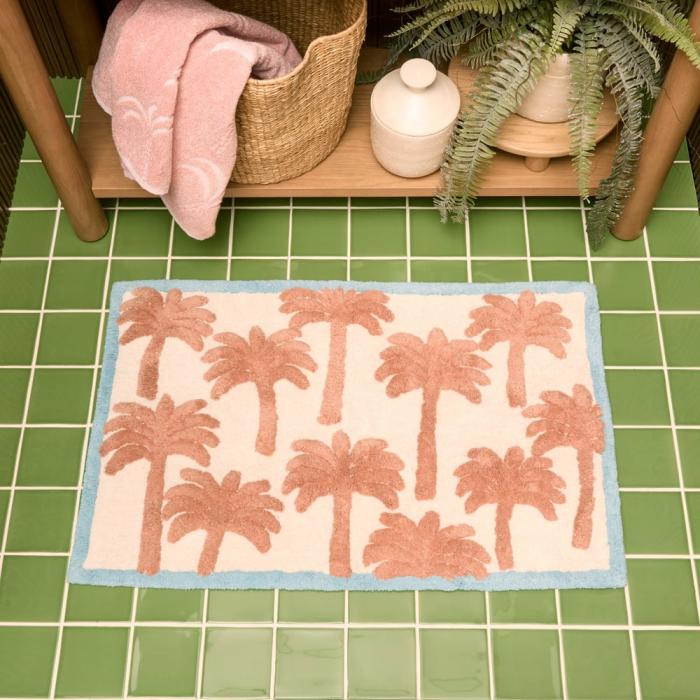 Bath Mats & Bath Runners |  Palm Tree Earth Multi Bath Mat Bath Mats & Bath Runners Bath Mats & Bath Runners