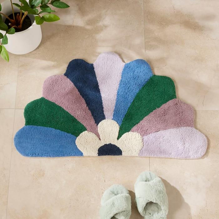 Bath Mats & Bath Runners |  Petal Jewels Multi Bath Mat Bath Mats & Bath Runners Bath Mats & Bath Runners