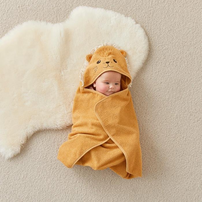 Bath Towels & Face Washers |  Baby Bath Time Lion Hooded Towel Bath Towels & Face Washers Bath Towels & Face Washers