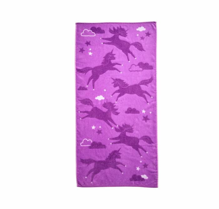 Bath Towels & Face Washers |  Unicorn Dreams Lilac Towel Range Bath Towels & Face Washers Bath Towels & Face Washers