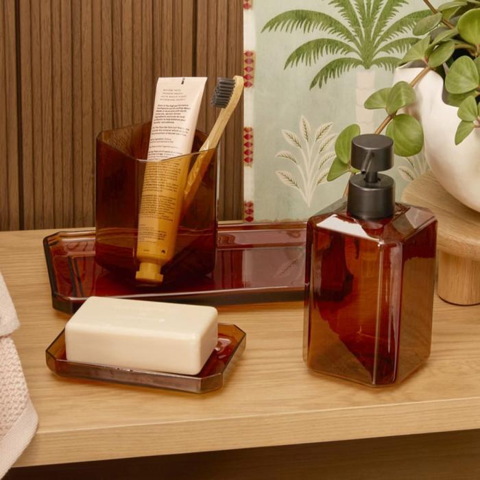 Bathroom Accessories |  Cancun Amber Bathroom Accessories Bathroom & Laundry Bathroom Accessories