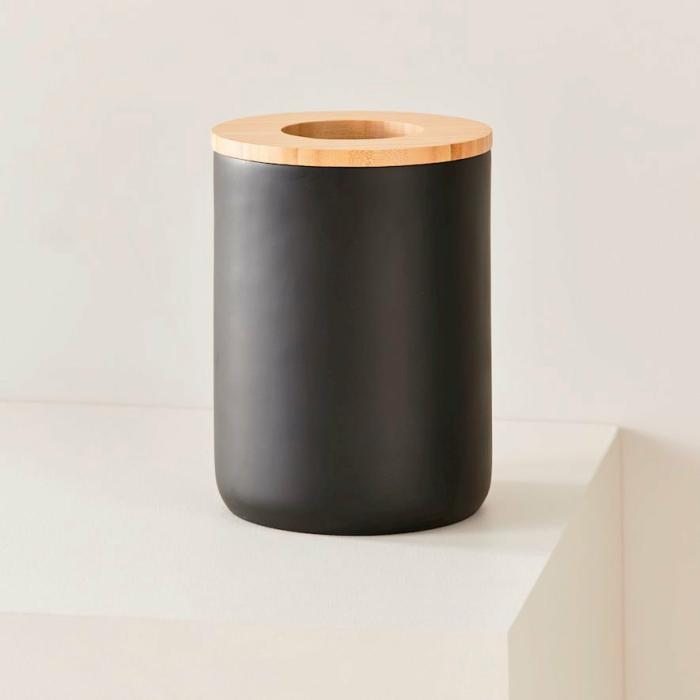 Bathroom Accessories |  Clayton Black Bathroom Bin Bathroom & Laundry Bathroom Accessories