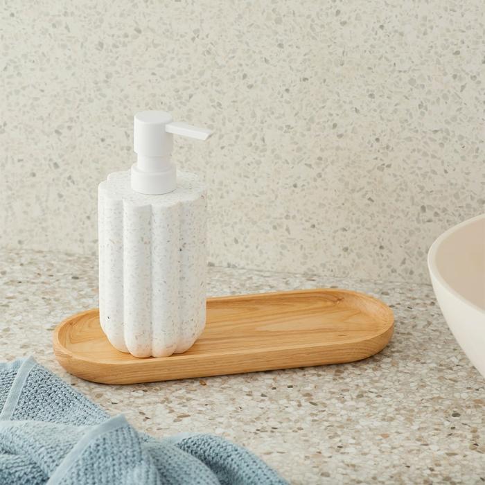 Bathroom Accessories |  Devon Natural Oval Ashwood Tray Bathroom & Laundry Bathroom Accessories