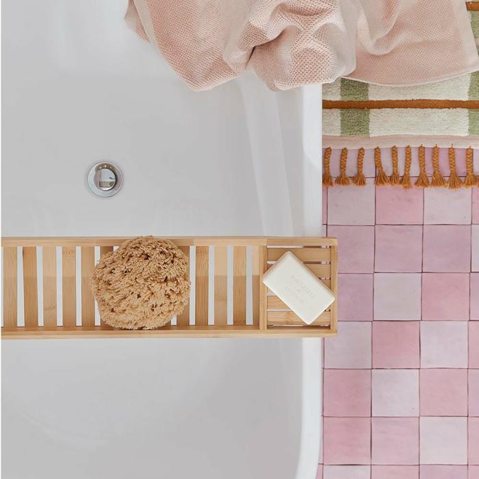 Bathroom Accessories |  Retreat Natural Bath Caddy Bathroom & Laundry Bathroom Accessories