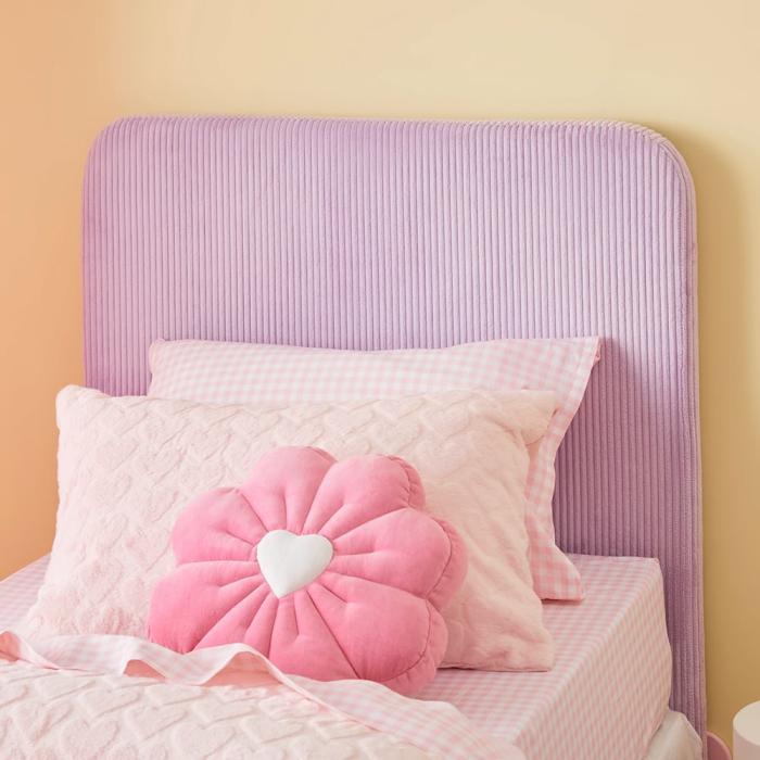 Beds & Bedheads |  Kai Lilac Cord Bedhead Beds & Bedheads Beds & Bedheads