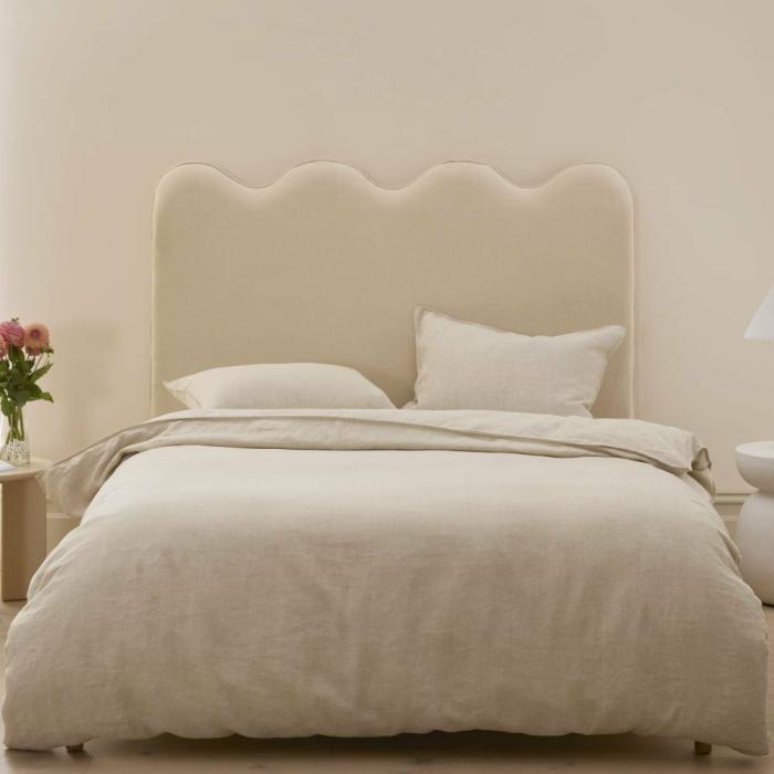 Beds & Bedheads |  Maeve Vanilla Bedhead Bedroom Furniture Beds & Bedheads