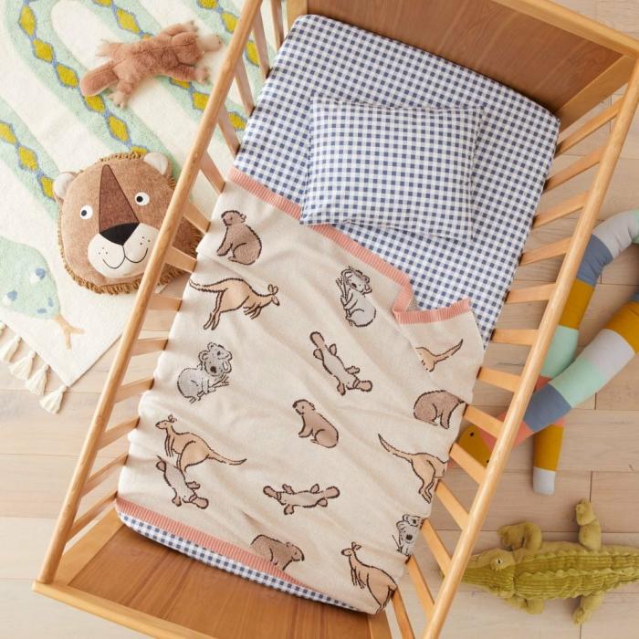 Blankets |  Novelty Cotton Animals Of Oz Baby Blanket Blankets Blankets