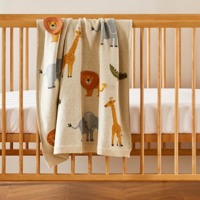 Blankets |  Novelty Cotton Jungle Animals Baby Blanket Blankets Blankets