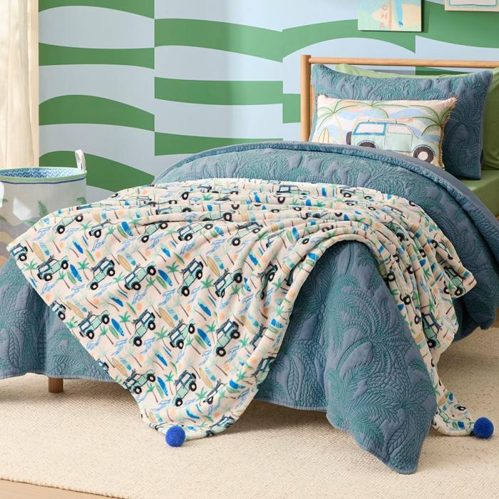 Blankets |  Novelty Surf Beach Ultra Soft Blanket Blankets Blankets