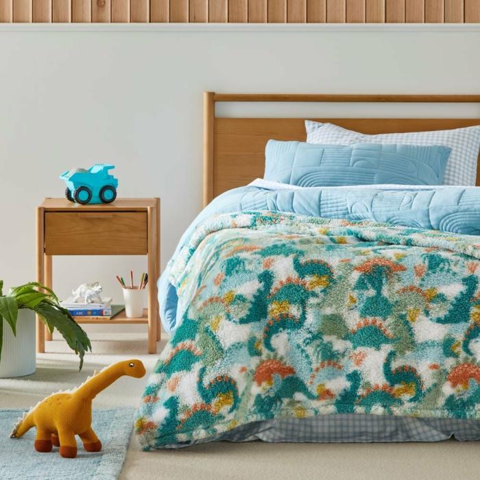 Blankets |  Sammy Dinosaur Explore Sherpa Blanket Blankets Blankets