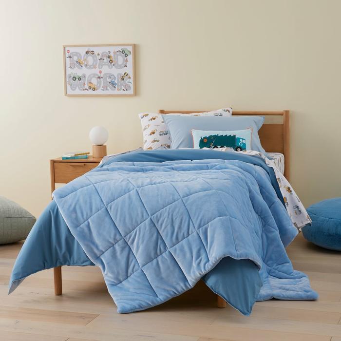 Blankets |  Super Cuddly Sky Blue Blanket Blankets Blankets