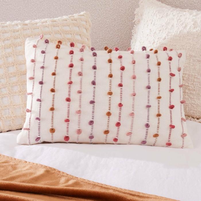 Cushions |  Babylon Spiced Berry Loop Cushion Cushions Cushions