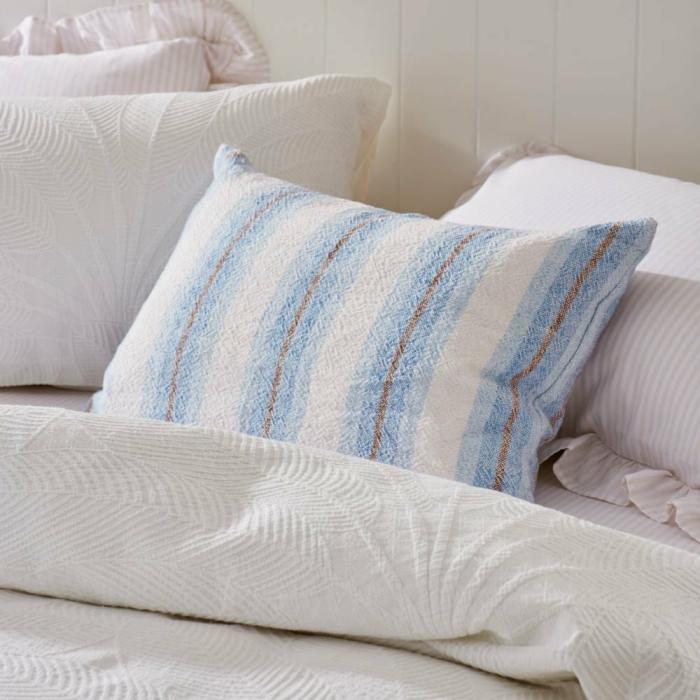 Cushions |  Bellarine Blue Stripe Cushion Cushions Cushions