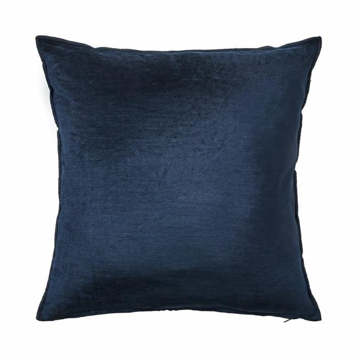 Cushions |  Cairo Navy Velvet Cushion Cushions Cushions