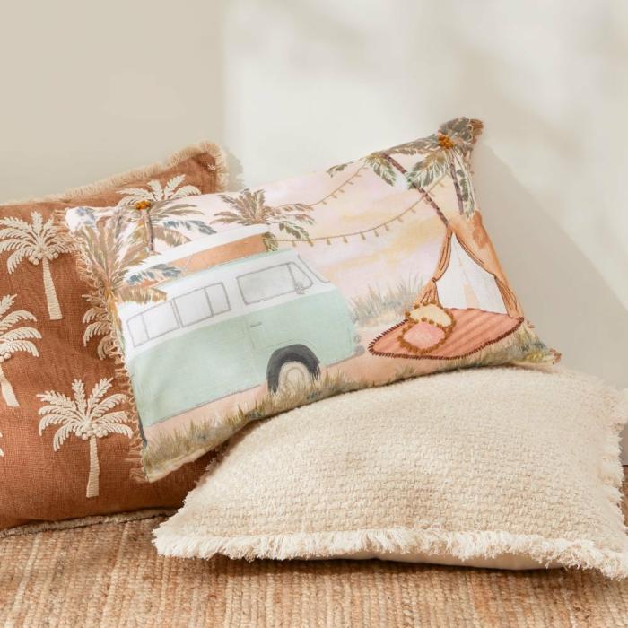 Cushions |  Glamping Pink Sunset Cushion Cushions Cushions