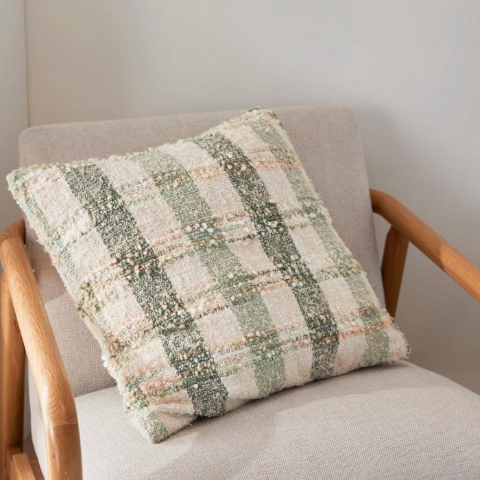 Cushions |  Heidelberg Greens Check Cushion Cushions Cushions