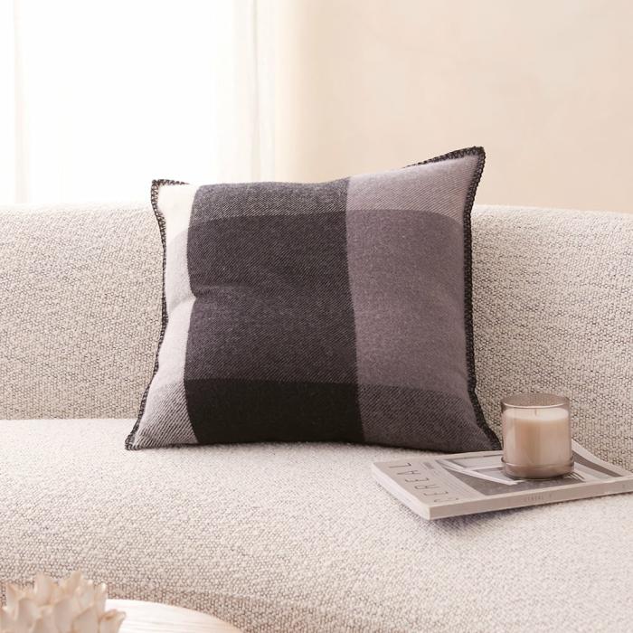 Cushions |  Holland Grey Wool Cushion Cushions Cushions