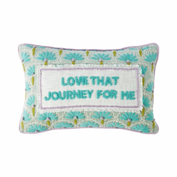 Cushions |  Love That Journey For Me Purple Cushion Cushions Cushions