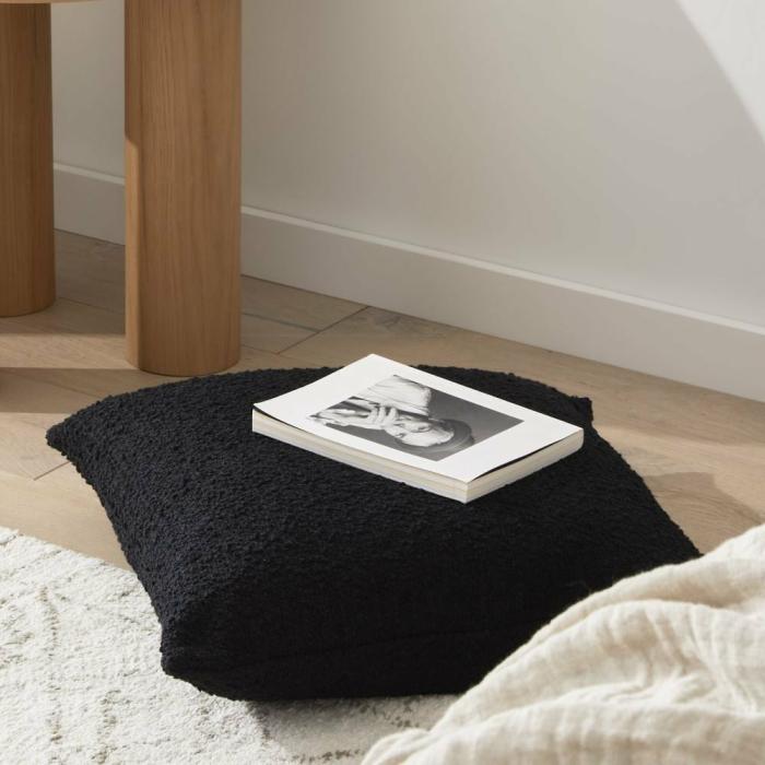 Cushions |  Otis Black Boucle Cushion Cushions Cushions