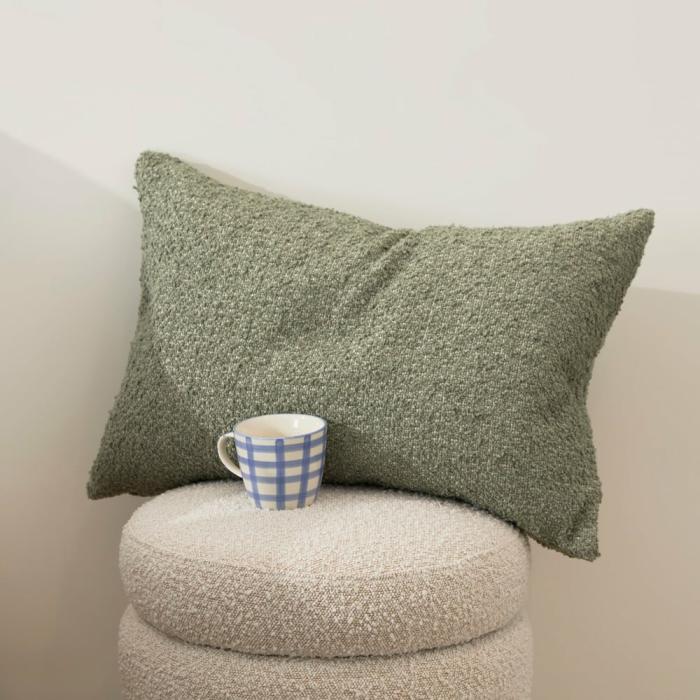 Cushions |  Otis Lilypad Long Boucle Cushion Cushions Cushions