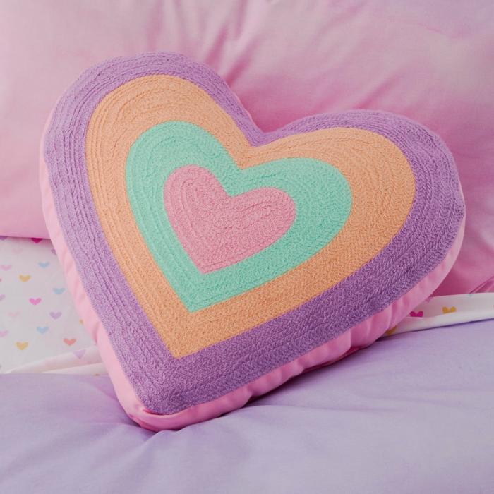 Cushions |  Rainbow Heart Classic Cushion Cushions Cushions