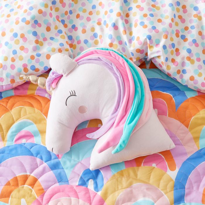 Cushions |  Rainbow Unicorn Burst Classic Cushion Cushions Cushions