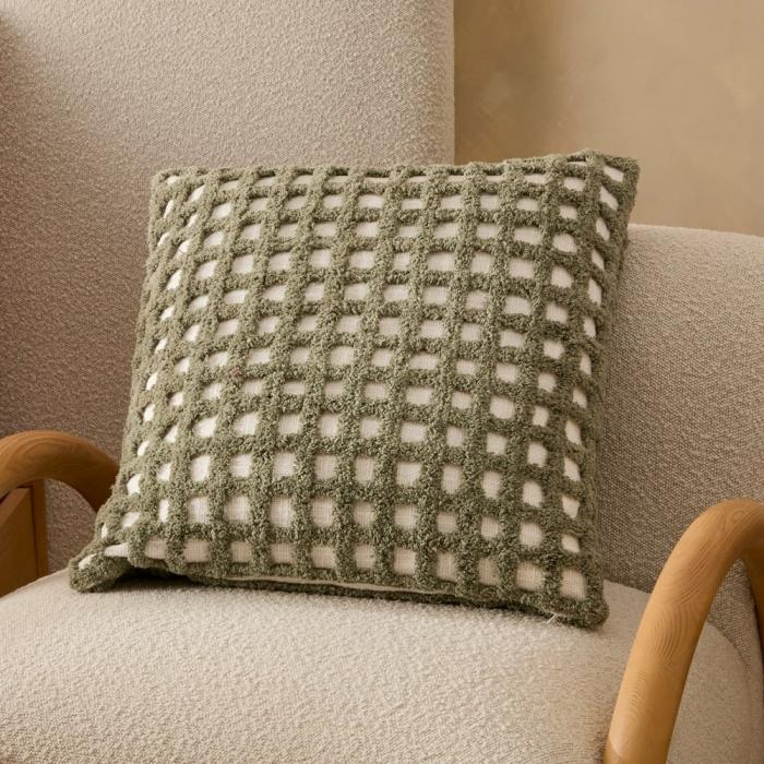 Cushions |  Romy Forest Check Cushion Cushions Cushions