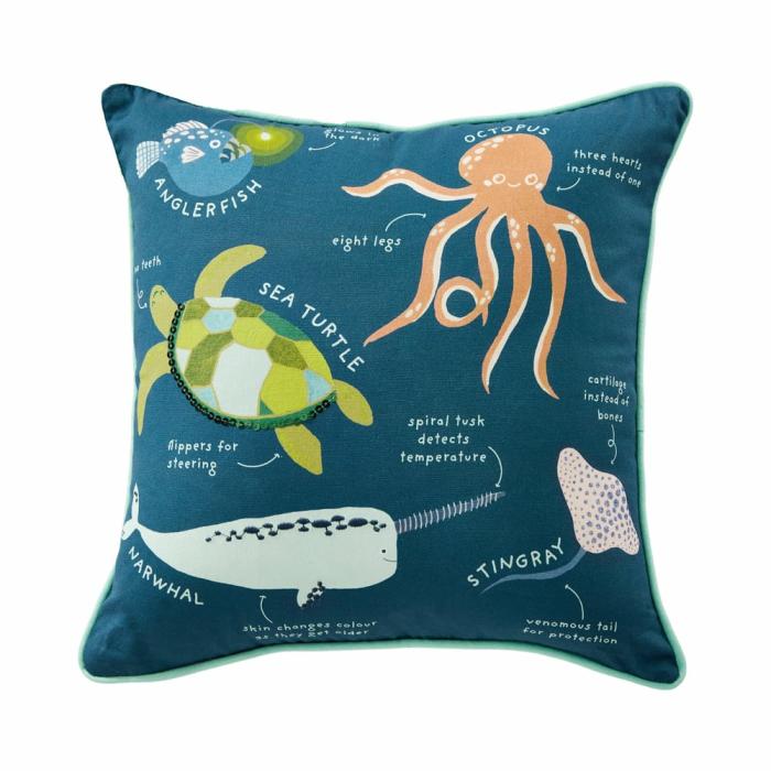 Cushions |  Sea Creatures Classic Cushion Cushions Cushions