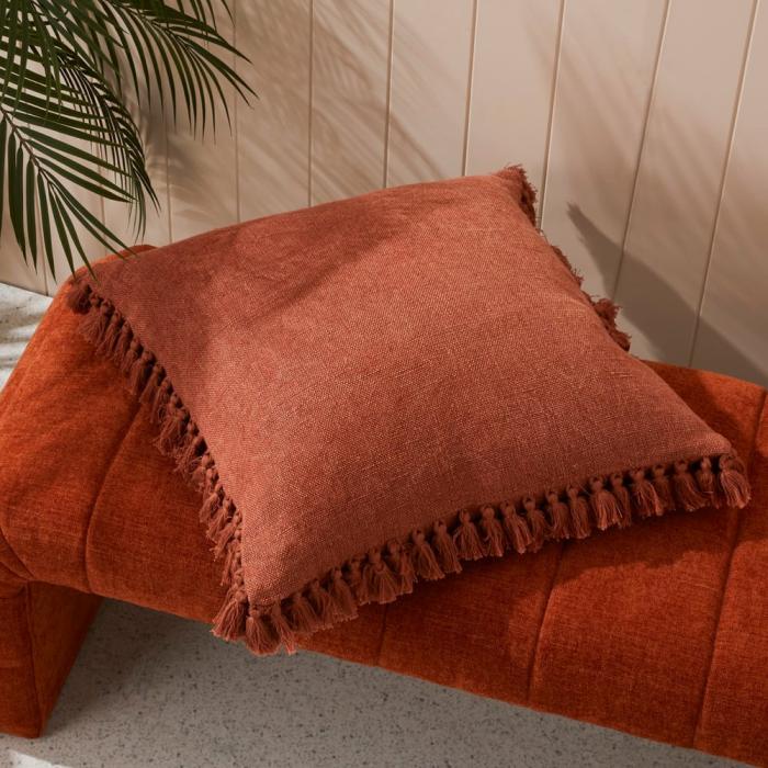 Cushions |  Yuri Red Earth Cushion Cushions Cushions