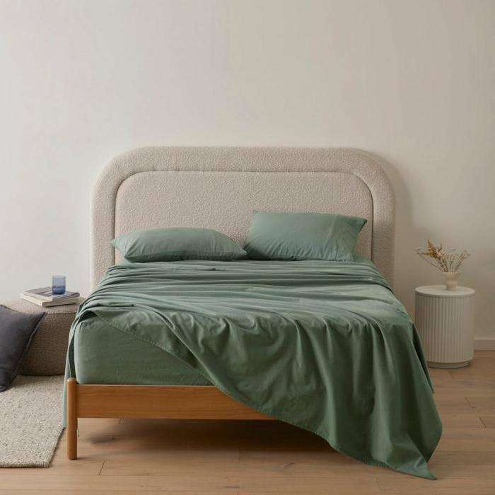 Flannelette |  Flannelette Cypress Plain Dye Sheet Set Bedlinen Flannelette