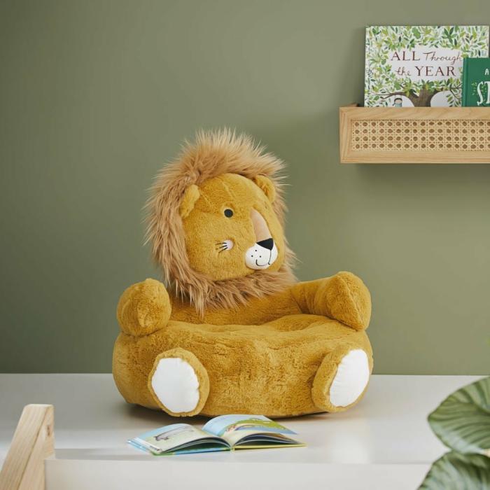 Flip Out Sofas |  Leo Lion Mustard Cuddle Chair Flip Out Sofas Flip Out Sofas