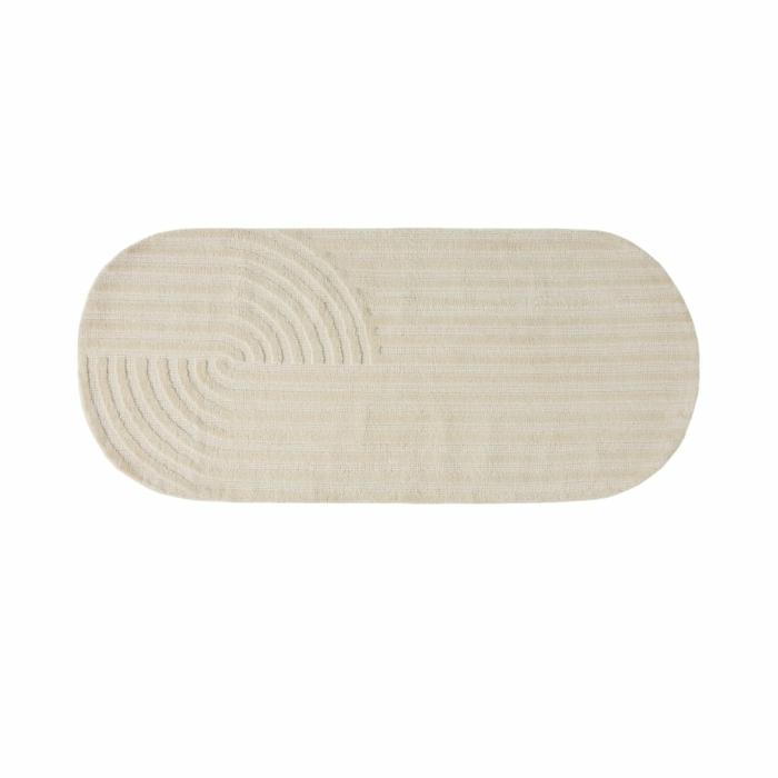 Floor Rugs & Mats |  Curve Ivory Rug Runner Floor Rugs & Mats Floor Rugs & Mats