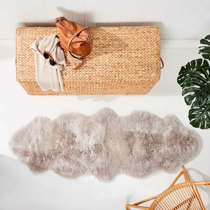 Floor Rugs & Mats |  Fawn Double Sheepskin Floor Rugs & Mats Floor Rugs & Mats