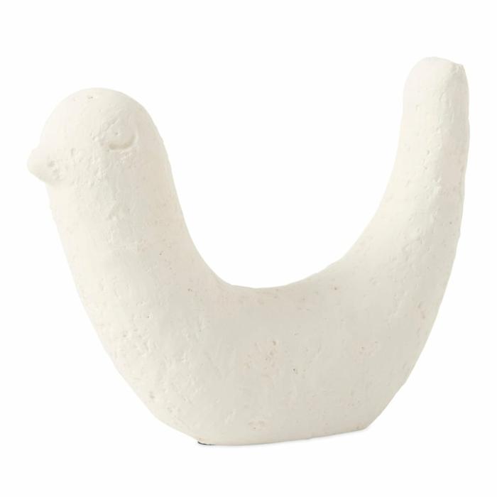 Home Decor |  Abstract Off White Bird Statue Home Decor Home Decor