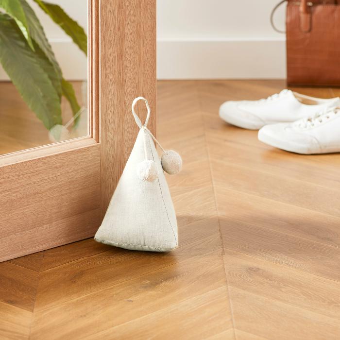 Home Decor |  Evie Natural Linen Door Stop Home Decor Home Decor